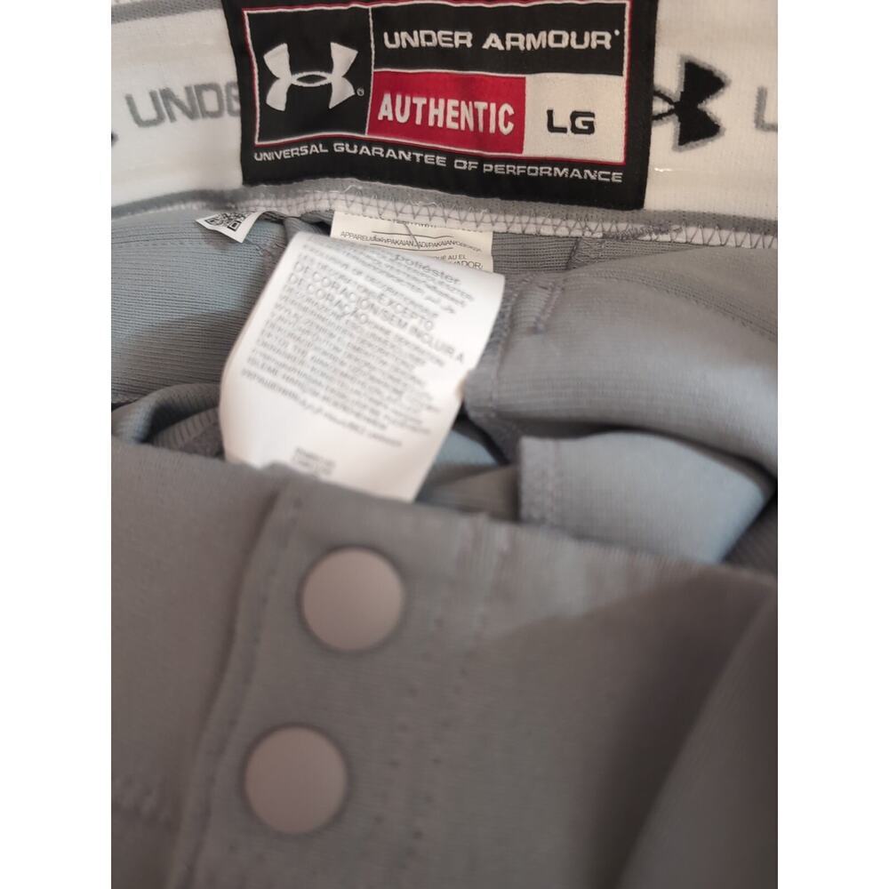 Under Armour Men's Baseball Pants BC Embroidered Size Large(200) - Picture 8 of 13